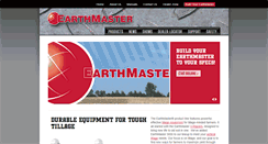 Desktop Screenshot of earthmastertillage.com
